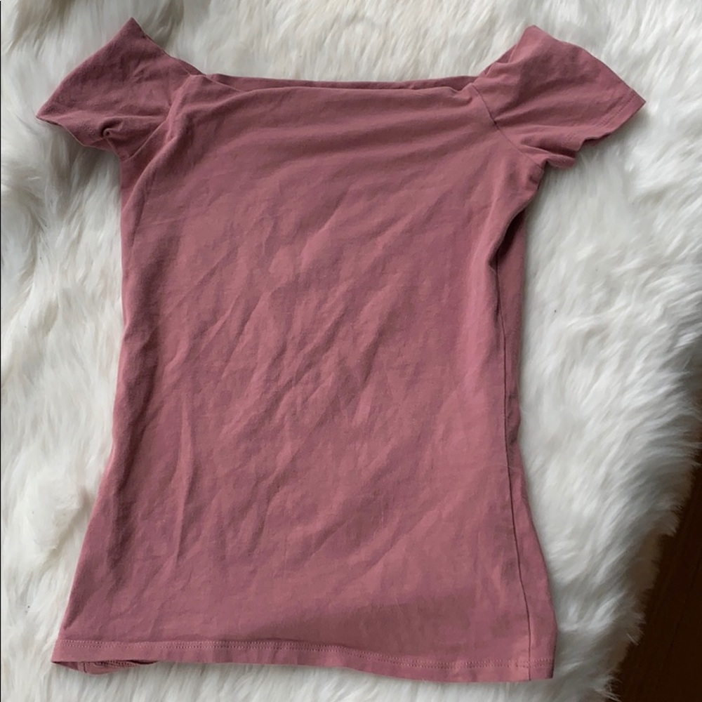 Cute off the shoulder summer shirt